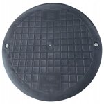 Couvercle de regard tube lisse 400 pp