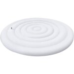Couvercle de spa gonflable rond de 140 cm avec valve de gonflage et de d�gonflage rapide et facile ?couvercle ...