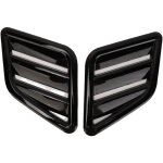 Couvercle de ventilation de capot moteur abs, 2 pi�ces, capot sup�rieur avant, grille de sortie d'air ...