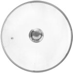 Couvercle en verre pour casseroles, po�les, casseroles, universel 32 cm