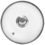 Couvercle en verre universel pour casseroles, po�les et casseroles 18 cm