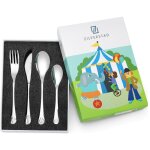 Couverts pour enfants avec service de cirque grav� taille: 160x170x160x130 mm ugs : zv4262070