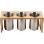 Couverts organisateur de stockage, argenterie ustensile essuyage rack portoir pour cuill�res couteaux ...
