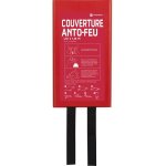 1577226 couverture anti - feu avec botier 110 cm x 110 cm - toolcraft