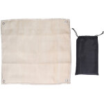 Couverture anti - feu en fibre de verre ignifug�e 550 �c, couverture d'extinction d'incendie 50 x 50 ...