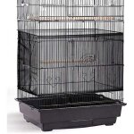 Couverture de cage � oiseaux r�glable extra large attrape - graine plume housse filet pour cage oiseaux ...