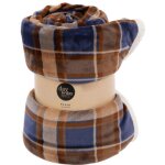 Couverture � carreaux, 200 x 150 cm