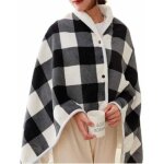 Couverture ch�le chauffante, couverture �lectrique portable, couverture chauffante douce, poncho �lectrique, ...