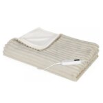 Couverture chauffante 2 places 180x130cm 160w - livoo - dos221c