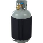 Couverture chauffante pour bouteilles de propane, 120 w, housse isolant pour reservoirs de gaz 18 kg, ...