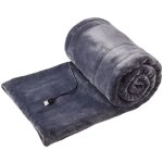 Couverture chauffante  chle, alimentation usb et conception sans fil lavable  3 rglages de temprature ...
