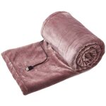 Couverture chauffante � ch�le, alimentation usb et conception sans fil lavable � 3 r�glages de temp�rature ...