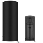 Couverture de chauffe - patio, 120 x 50cm housse pour parasol chauffant exterieur rond, imperm�able housses ...