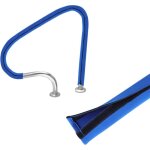 Couverture courante de piscine, couverture de main courante de piscine bleue avec adh�sif magique antid�rapant ...