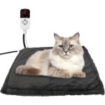 Couverture �lectrique pour chats et chiens - 9 r�glages de temp�rature - lavable, douce et confortable ...