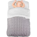 Couverture d'emmaillotage d'hiver pour b�b� de 0 � 12 mois, gigoteuse chaude pour nouveau - n� filles ...