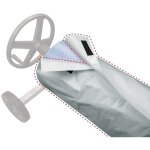 Couverture enrouleur bche piscine en tissu impermable, couverture de protection piscine extrieur, ...