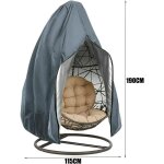Couverture de fauteuil oeuf imperm�able housse de fauteuil oeuf suspendu exterieur jardin couverture ...