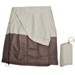 Couverture de fontaine de jardin 210d enduit d'argent tissu oxford statue tanche housse de protection ...