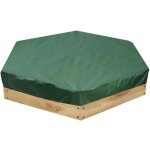 Couverture hexagonale verte pour bac � sable, abri de piscine, fabriqu�e en tissu oxford de haute qualit�, ...