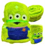 Couverture d'hiver toy story alien en polaire chaude 80 x 100 cm