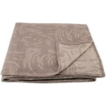 Couverture laine m�rinos tr�s douce rose poudr� 240x300 cm