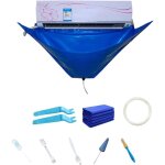 Couverture nettoyage climatiseur 10 pièces, housse lavage pour poussière climatisation split avec tuyau ... Couverture nettoyage climatiseur 10 pièces, housse lavage pour poussière climatisation split avec tuyau ...