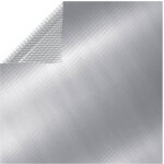 Couverture de piscine argent 975x488 cm pe