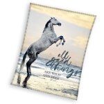 Couverture polaire 150x200 cheval