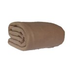 Vandersickel - couverture polaire 220x240 taupe