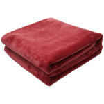 Couverture polaire - couverture douce et l�g�re pour lit, canap�, camping et voyage - couverture chaude ...