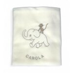 Couverture polaire personnalise avec nom - bb lphant - garon et fille - lit d'enfant bb nouveau ...