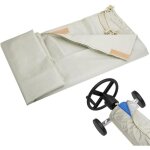 Couverture de protection enrouleur pare - soleil, couverture de rouleau de piscine en plein air housse ...