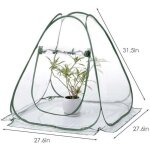 Couverture de serre de jardinage pour plantes de jardinage protection contre le froid et le gel vent ...