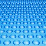 Couverture solaire pour piscine, 10, 97 x 5, 49 m, baches solaires rectangulaires pour piscine, epaisseur ...