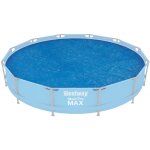 Couverture solaire de piscine flowclear 356 cm bestway Couverture solaire de piscine flowclear 356 cm bestway