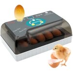 Couveuse oeuf automatique, 12 couveuses avec contr�le intelligent et pr�cis de la temp�rature et de l'humidit� ...