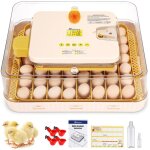 Couveuse oeuf automatique 56 oeufs, couveuses oeuf pour ufs de volailles avec 4 modes vue � 360�, incubateur ...