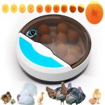 Couveuse oeuf automatique - incubateur oeuf poule 9 oeufs avec contrôle de la température - idéal pour ... Couveuse oeuf automatique - incubateur oeuf poule 9 oeufs avec contrôle de la température - idéal pour ...