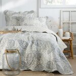 Couvre lit boutis rversible 240x220 avec 2 taies gally