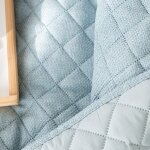 Couvre - lit dcoratif molly 170x210cm - une touche bleu vif dans votre chambre