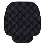 Couvre - si�ge pour voiture, 2 si�ge avant, noir?coussin de si�ge de voiture housse en velours pour arri�re ...