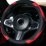 Couvre - volant - - 38 cm - cuir pu - antid�rapant - compatible avec volants standard