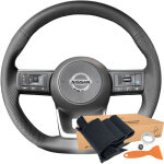 Couvre - volant pour nissan qashqai j11 j10 leaf x - trail tiida