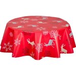 Nappe en toile cirée ronde rennes Nappe en toile cirée ronde rennes