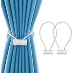 Cravate de rideau magn�tique fort, boucle de rideau sans perforation, style de torsion de rideau d�coratif ...