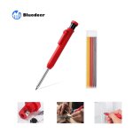 Crayon chantier - crayon de charpentier avec 7 recharges, solide et extensible menuisier taille - crayon ...