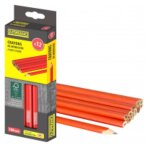 Crayons de menuisier 18 cm d�signation 12 crayonslongueur 180 mm