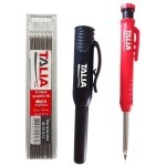 Crayon porte - mine + 6 mines de rechange sous blister - taliaplast - 401011