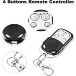 Crea - lot de 3 tlcommandes universelles pour portail automatique, frquence 433, 92 mhz, code fixe, ...